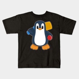 Penguin Cricket Cricket bat Kids T-Shirt